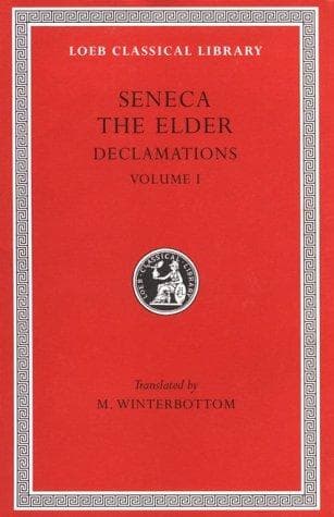 Tapa de The elder Seneca declamations