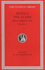 Tapa de The elder Seneca declamations