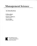 Tapa de Management science