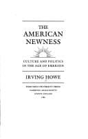 Tapa de The American newness