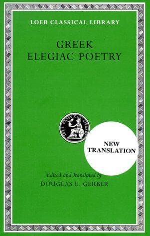 Tapa de Greek Elegiac Poetry