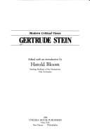 Tapa de Gertrude Stein