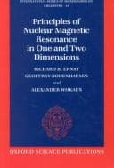 Tapa de Principles of nuclear magnetic resonance in one and two dimensions