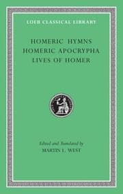 Tapa de Homeric hymns ; Homeric apocrypha ; Lives of Homer