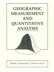 Tapa de Geographic measurement and quantitative analysis