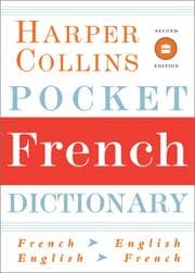 Tapa de Harper Collins Pocket French Dictionary