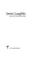 Tapa de Selected poems, 1935-1985