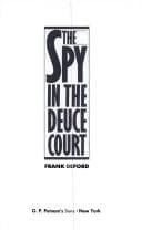 Tapa de The spy in the deuce court