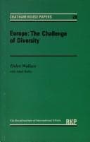 Tapa de Europe, the challenge of diversity