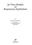 Tapa de In vitro models of respiratory epithelium