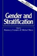 Tapa de Gender and stratification