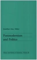 Tapa de Postmodernism and politics