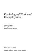 Tapa de Psychology of work and unemployment