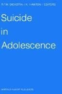 Tapa de Suicide in adolescence