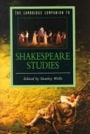 Tapa de The Cambridge companion to Shakespeare studies