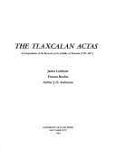 Tapa de The Tlaxcalan actas