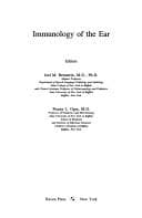 Tapa de Immunology of the ear