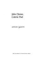 Tapa de John Donne, coterie poet