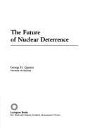 Tapa de The future of nuclear deterrence