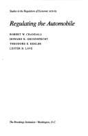 Tapa de Regulating the automobile