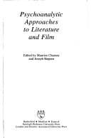 Tapa de Psychoanalytic approaches to literature and film