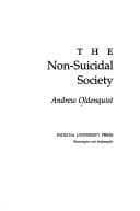 Tapa de The non-suicidal society