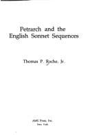 Tapa de Petrarch and the English sonnet sequences