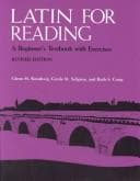Tapa de Latin for reading