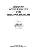 Tapa de Design of MOS VLSI circuits for telecommunications