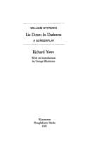Tapa de William Styron's Lie down in darkness