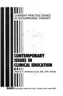 Tapa de Contemporary issues in clinical education