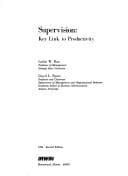 Tapa de Supervision, key link to productivity