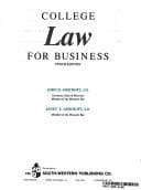 Tapa de College law for business