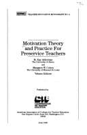 Tapa de Motivation theory and practice for preservice teachers