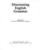 Tapa de Discovering English grammar