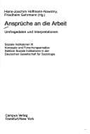 Tapa de Ansprüche an die Arbeit