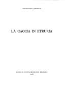 Tapa de La caccia in Etruria