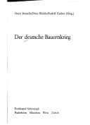 Tapa de Der Deutsche Bauernkrieg (Uni-Taschenbücher) (German Edition)