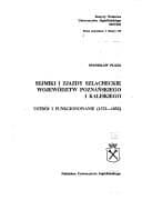 Tapa de Sejmiki i zjazdy szlacheckie województw poznańskiego i kaliskiego