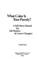 Tapa de What color is your parody?
