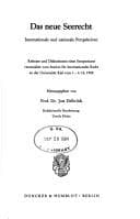Tapa de Das neue Seerecht