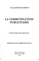 Tapa de La communication publicitaire