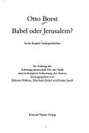 Tapa de Babel oder Jerusalem?