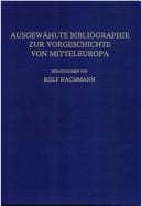 Tapa de Ausgewählte Bibliographie zur Vorgeschichte von Mitteleuropa
