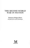 Tapa de The Second World War in fiction