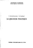 Tapa de Le Discours politique