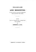 Tapa de Ane resonyng of ane Scottis and Inglis merchand betuix Rowand and Lionis