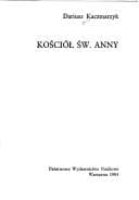 Tapa de Kościół Św. Anny