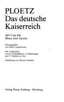 Tapa de Ploetz, das deutsche Kaiserreich 1867/71 bis 1918