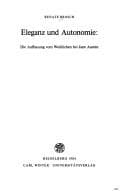 Tapa de Eleganz und Autonomie